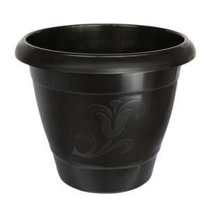 VASO REDONDO GRANDE PRETO