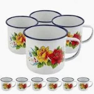 CANECA ESMALTADA 8X7,5CM