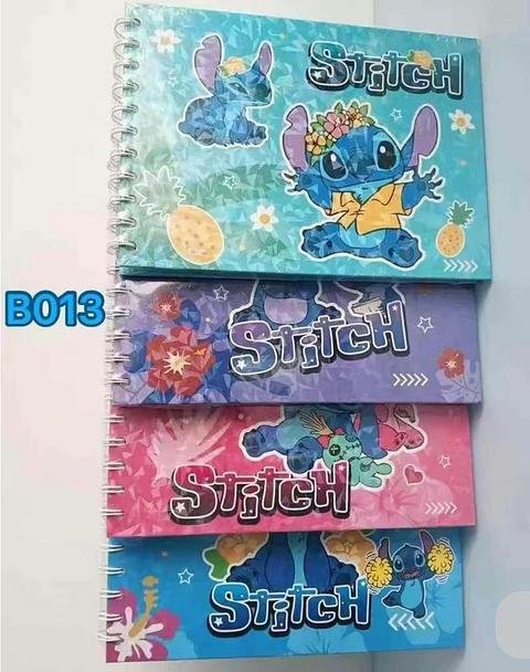 Livro de colorir STITCH 50 imagens formato A5 120g