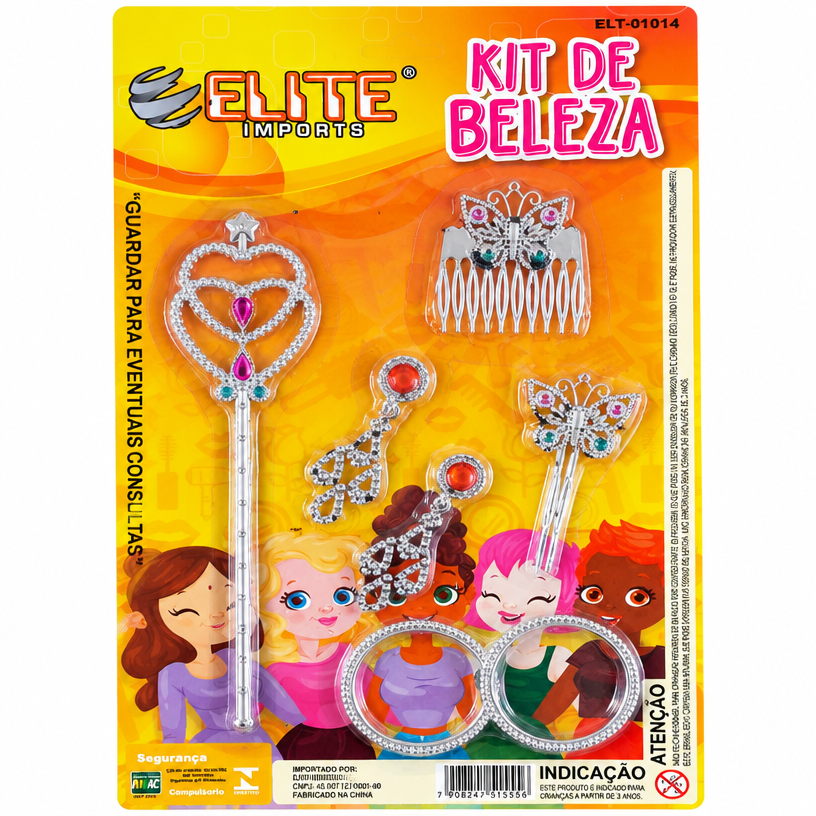 KIT BELEZA C/ACESSORIOS ELT01014