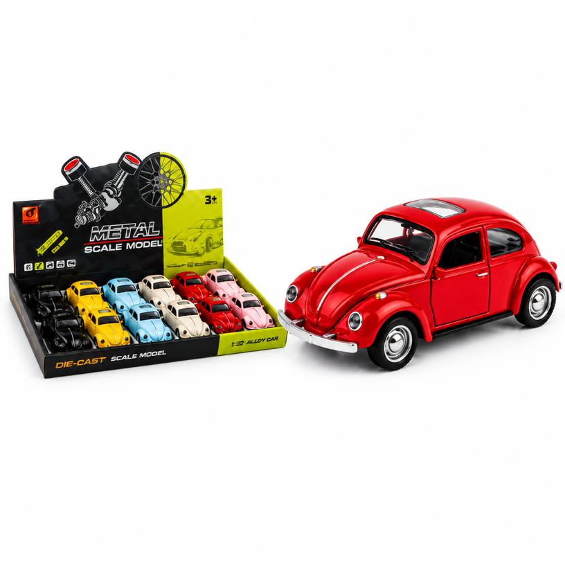 CARRINHO DE METAL FUSCA UNITARIO